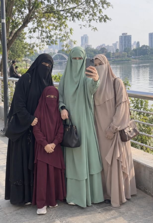 Hoorain Jilbab Set Black customer review